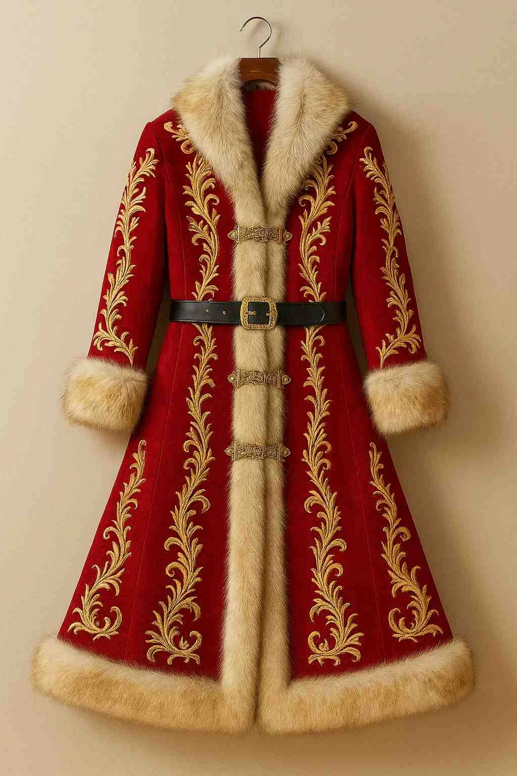 Santa Claus Golden Costume