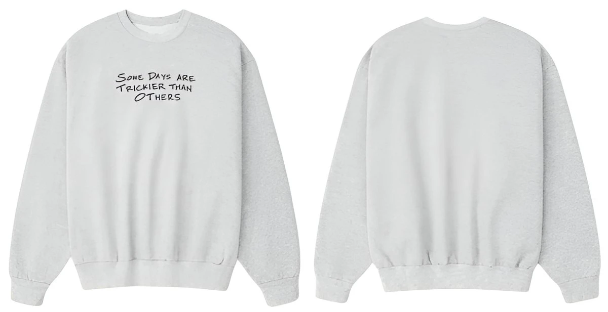 Savannah Chrisley The View Grey Sweatshirt savannah, chrisley, the, view, grey, sweatshirt, fleece, 2026, some, days, are, trickier, than, others