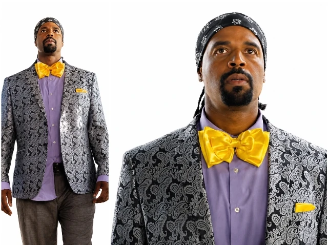 Shawn Wayans Scary Movie 6 Paisley Blazer