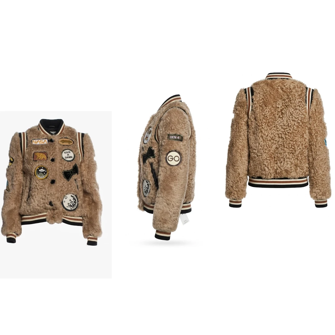 Sky Asakari Brown Sherpa Jacket The Valley Persian Style S01 Sky Asakari The Valley Persian Style Brown Sherpa Jacket