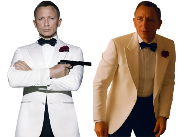 Spectre Ivory James Bond White Tuxedo Jacket for Men Inspired by James Bond 007