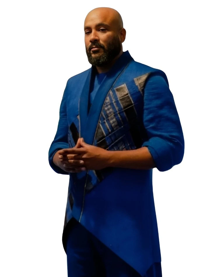 Star Trek Starfleet Academy Cirroc Lofton Blue Costume Star Trek Starfleet Academy Cirroc Lofton Blue Costume