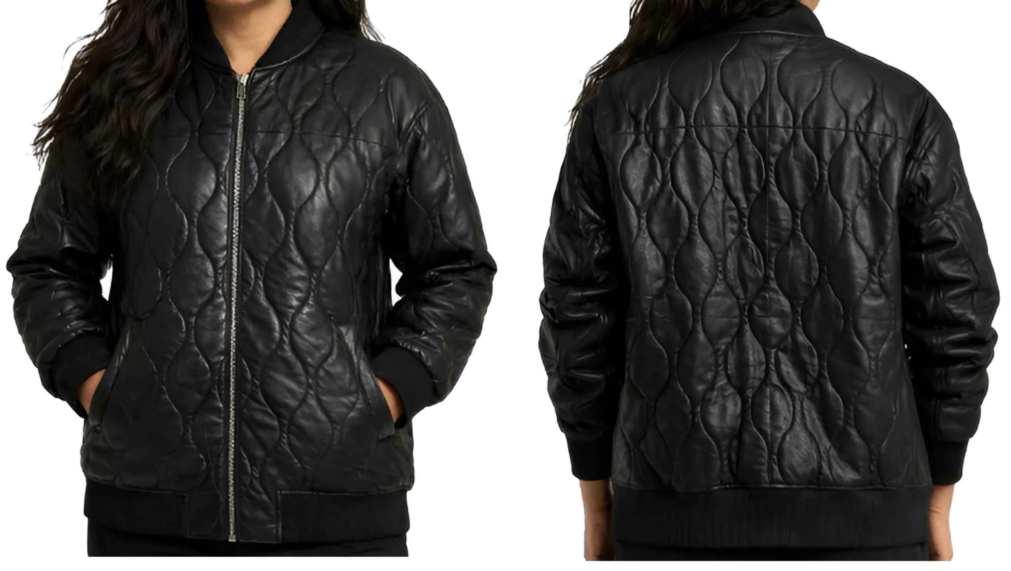 Sunny Nights Rachel House Black Leather Jacket Sunny Nights Rachel House Black Leather Jacket