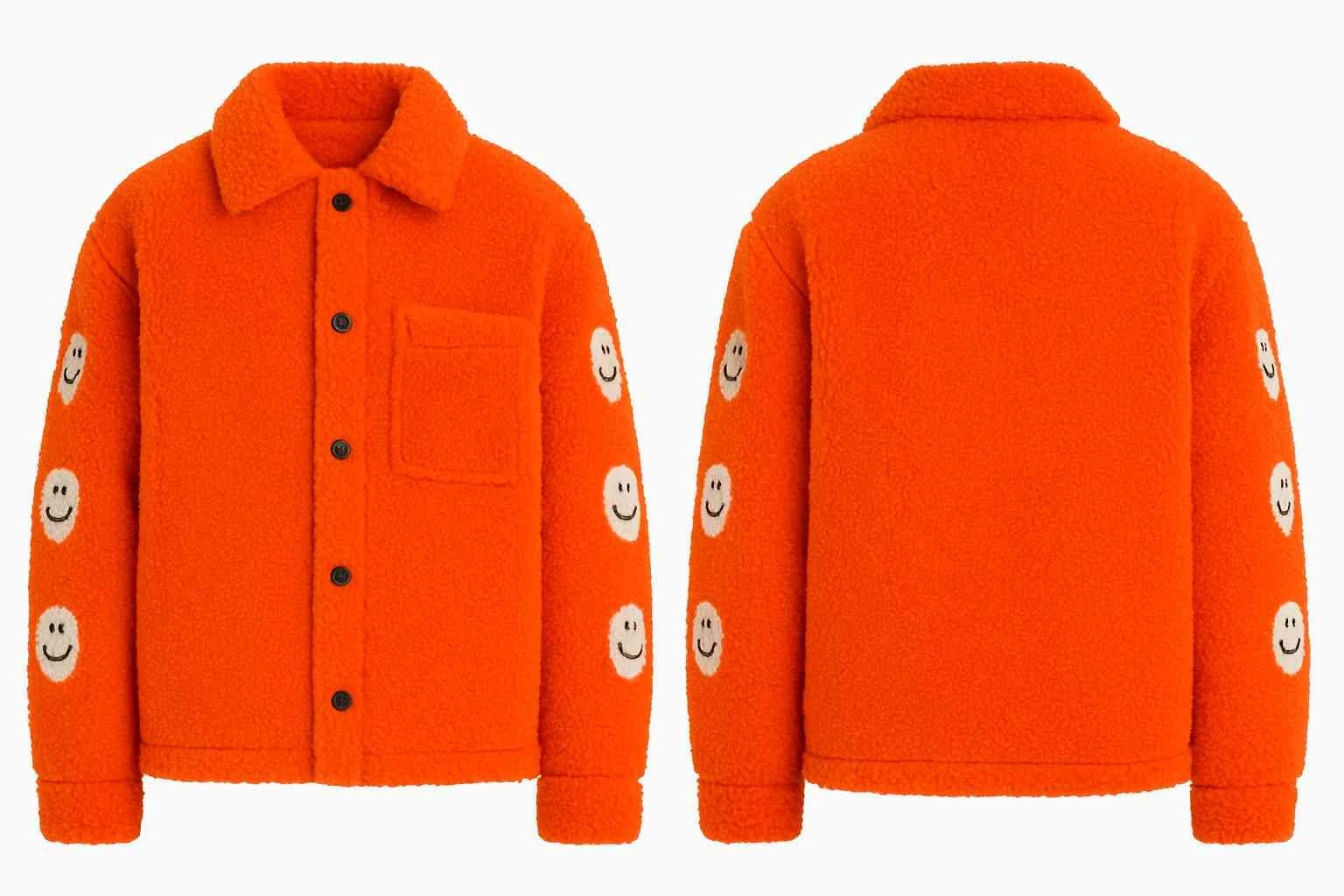 The Voice S27 BDii Orange Sherpa Jacket The Voice S27 BDii Orange Sherpa Jacket