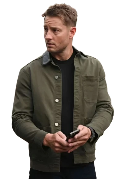 Tracker S03 Justin Hartley Green Jacket