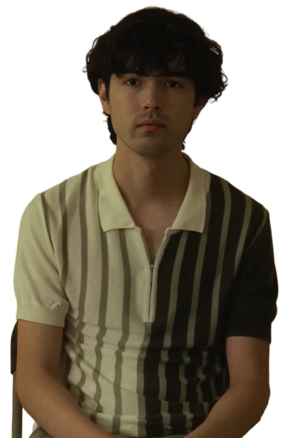 Twinless James Sweeney Striped Shirt