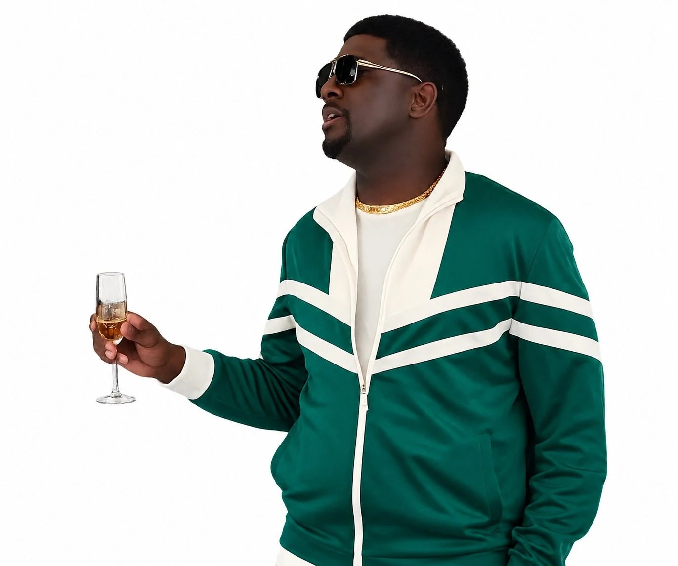 Tyler Perry's Why Did I Get Married Again Richard T. Jones Green Track Jacket Richard T. Jones Green Track Jacket from Tyler Perry's Why Did I Get Married Again