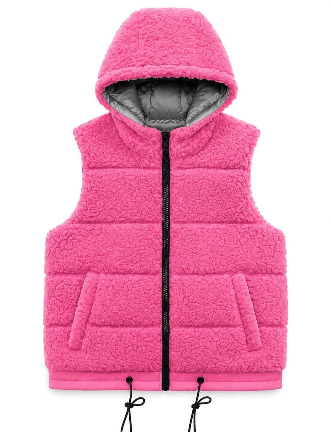 Wednesday S02 Enid Sinclair Bright Pink Vest Product Image
