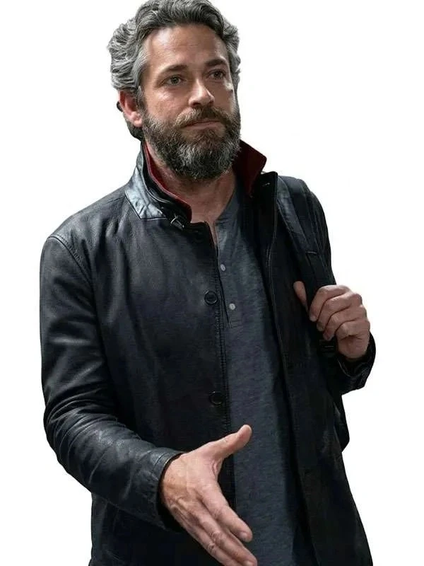 Zachary Levi The Fix 2026 Black Jacket | America Suits Zachary Levi The Fix 2026 Black Jacket