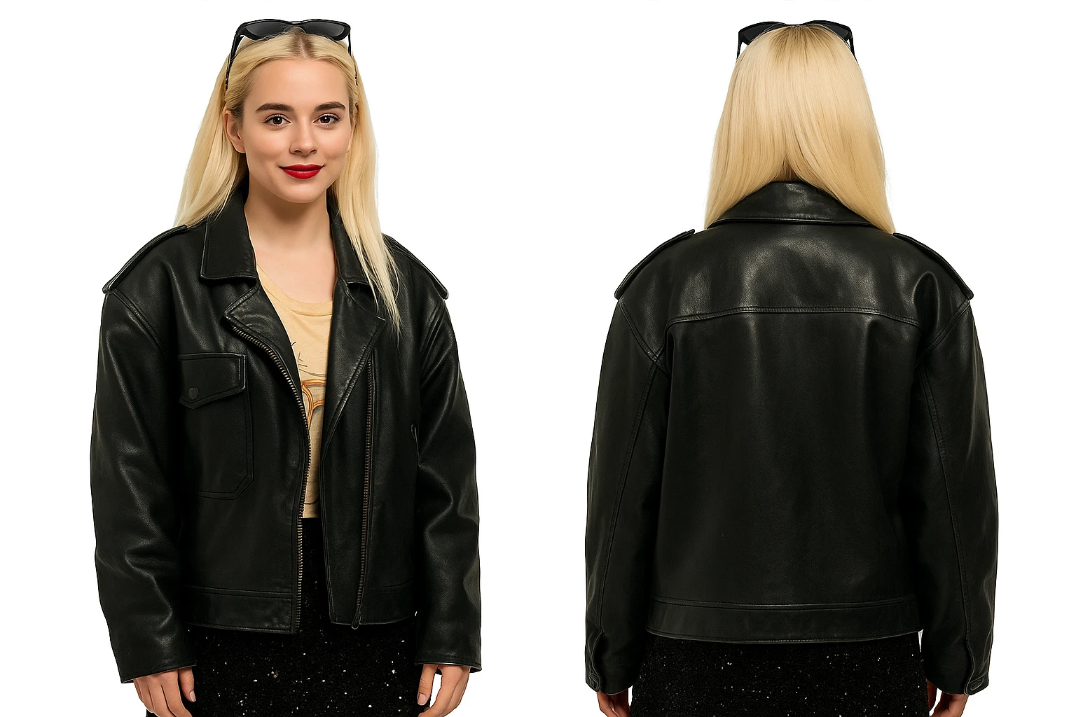 Diary of a Ditched Girl Carla Sehn Black Jacket