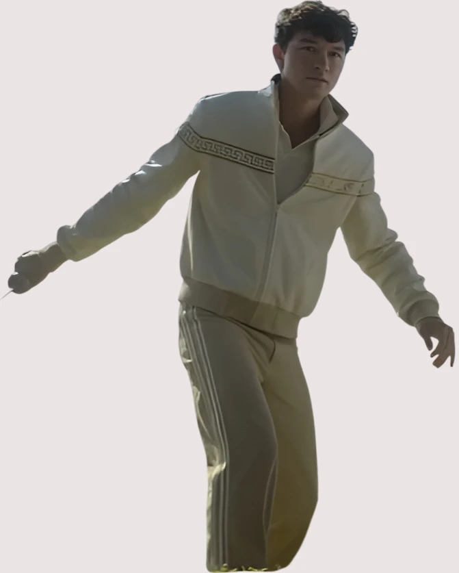Percy Jackson and the Olympians 2025 Luke Castellan White Tracksuit