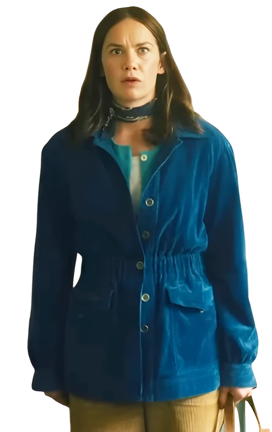 Ruth Wilson Down Cemetery Road S01 Blue Jacket