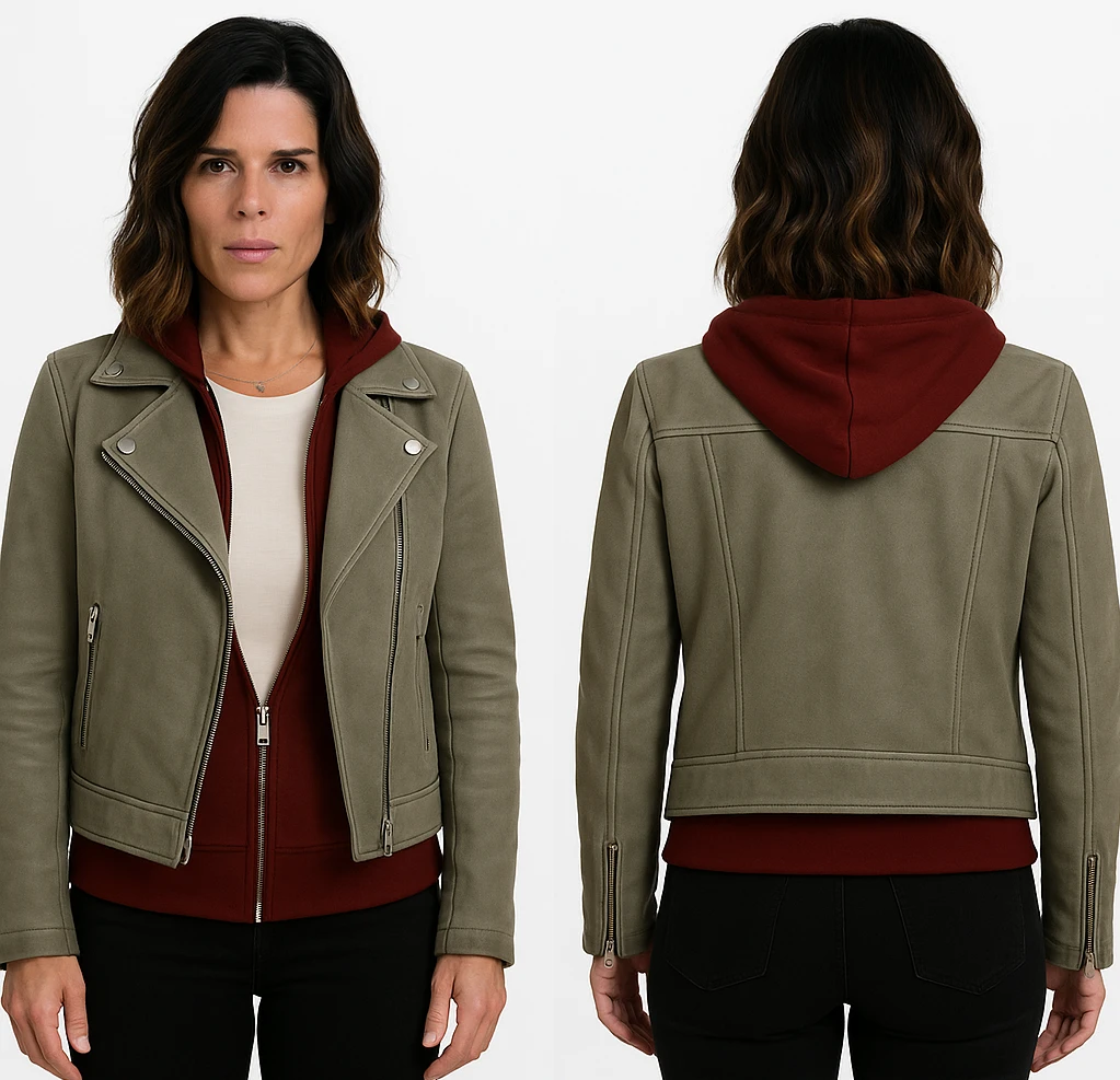 Scream 7 Neve Campbell Leather Jacket 