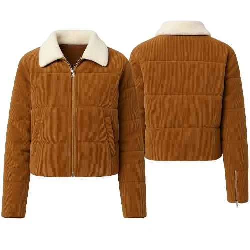 A Merry Little Ex-Mas Emily Hall Brown Corduroy Jacket A Merry Little Ex-Mas Emily Hall Brown Corduroy Jacket