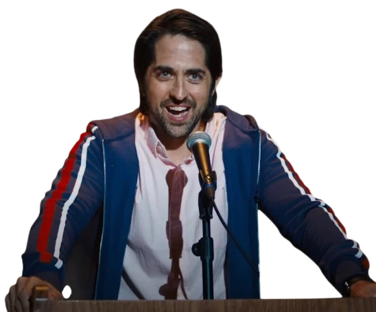 Adam Saunders Blue Hoodie