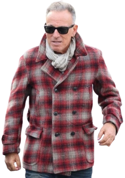 Bruce Springsteen Red Checkered Jacket