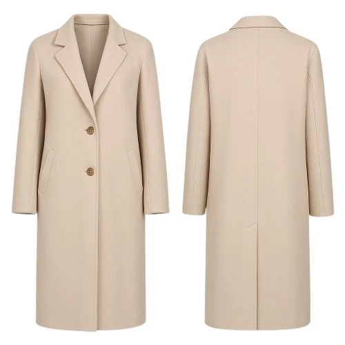 Christmas in Midnight Clear Alicia Josipovic Wool Coat