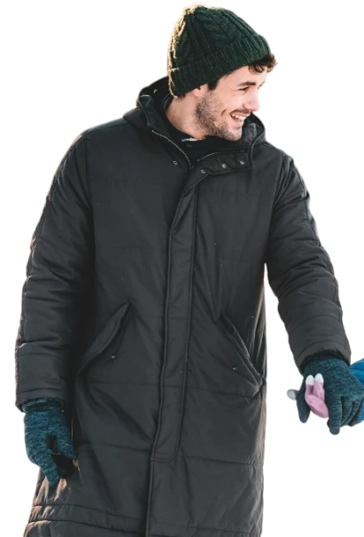 Connor Blake Black Puffer Coat