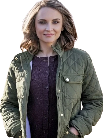 Valentine in the Vineyard Rachael Leigh Cook Green Jacket