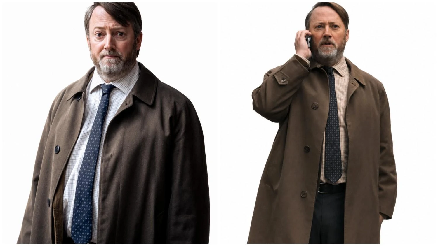 David Mitchell Ludwig Season 2 Brown Coat