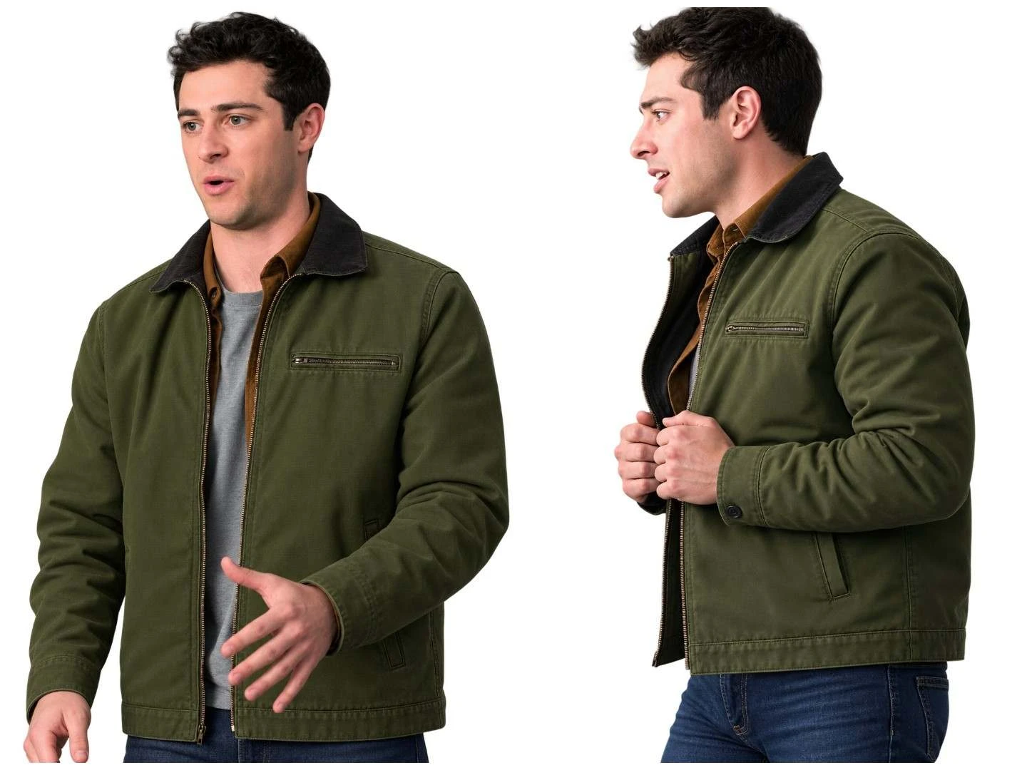 Jaren Lewison Eternally Yours 2026 Olive Green Jacket