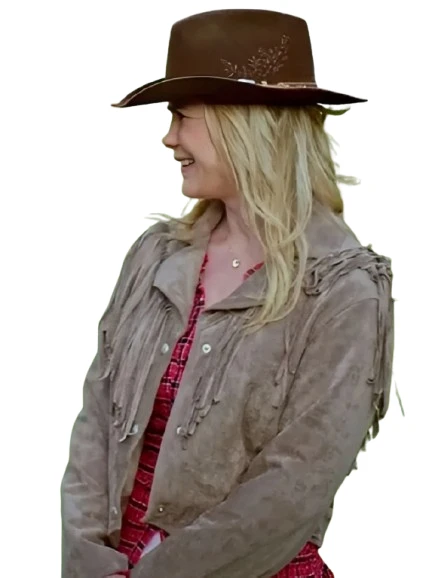 Finding Mr. Christmas S02 Alison Sweeney Fringe Jacket Finding Mr. Christmas S02 Alison Sweeney Fringe Jacket