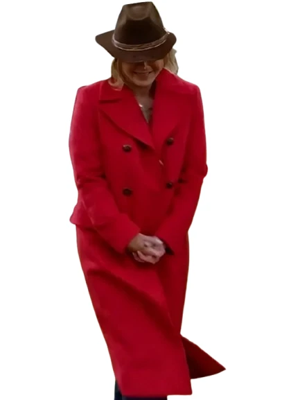 Finding Mr. Christmas S02 Alison Sweeney Red Coat Finding Mr. Christmas S02 Alison Sweeney Red Coat