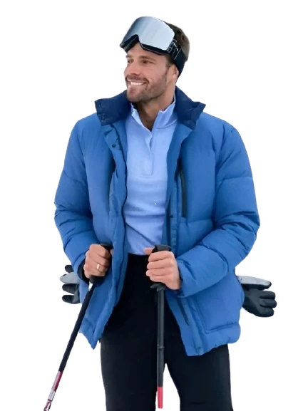 Finding Mr. Christmas S02 Davey Fisher Puffer Jacket Finding Mr. Christmas S02 Davey Fisher Puffer Jacket