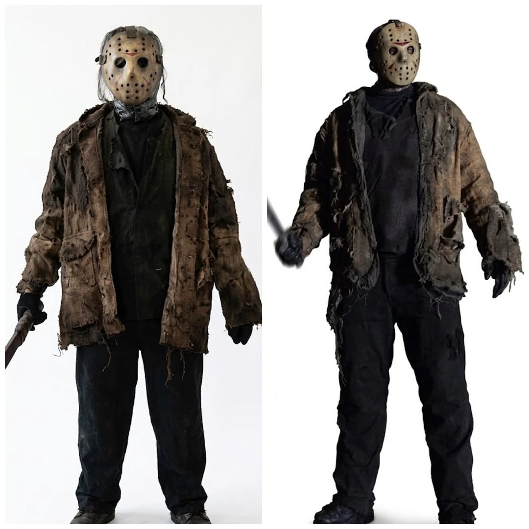 Freddy vs Jason Jason Voorhees Complete Costume with Mask and Gloves