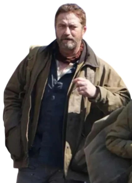 Gerard Butler Cotton Jacket
