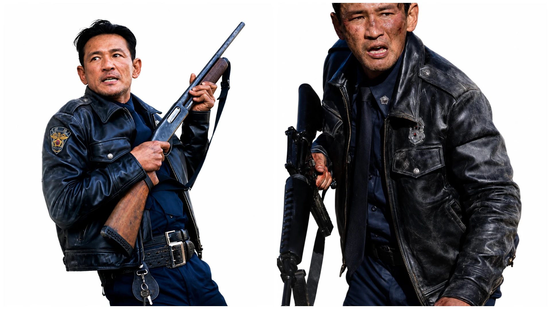 Hope 2026 Hwang Jung-min Black Leather Jacket worn by Hwang Jung-min in Hope (2026)