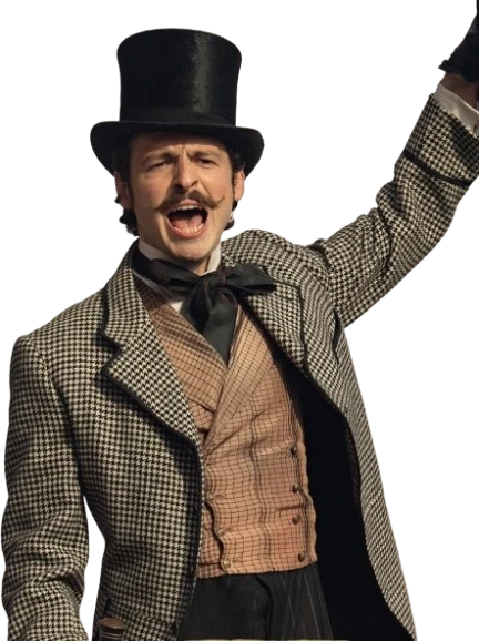 Anthony Boyle Checkered Coat