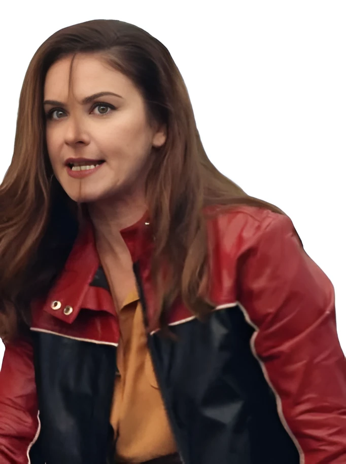 Judith Roddy Derry Girls S02 Leather Jacket Front View