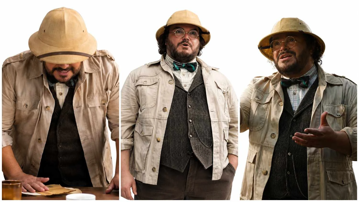 Jack Black Jumanji Open World Beige Safari Jacket