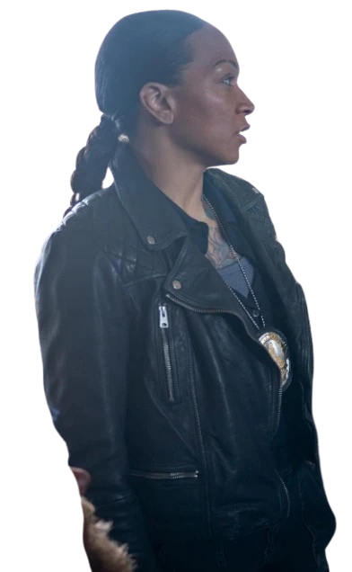 Kali Reis Black Leather Jacket