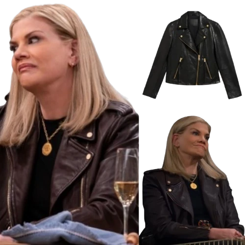 Kristen Johnston Leanne Carol Black Jacket