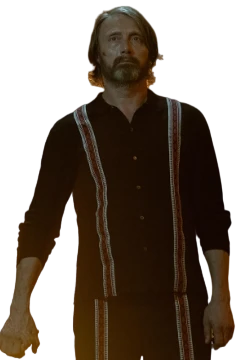 Mads Mikkelsen Black Shirt