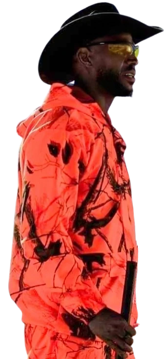 Marlon Wayans Him 2025 Isaiah Orange Hoodie