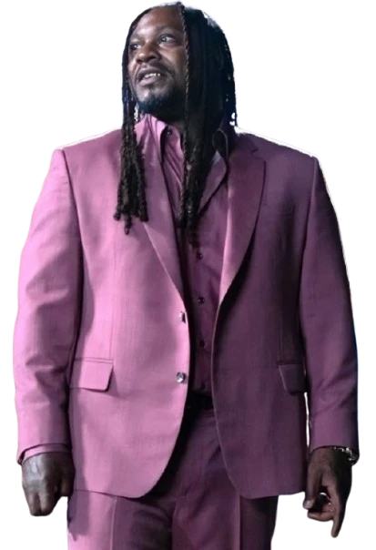 Marshawn Lynch Pink Coat
