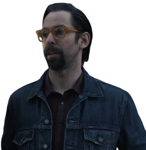 Hand That Rocks the Cradle Martin Starr Blue Jacket
