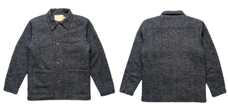 Mens Grey Wool Blend Jacket Mens Grey Wool Blend Jacket