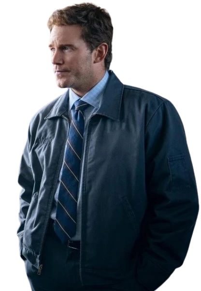Mercy Chris Pratt Black Jacket
