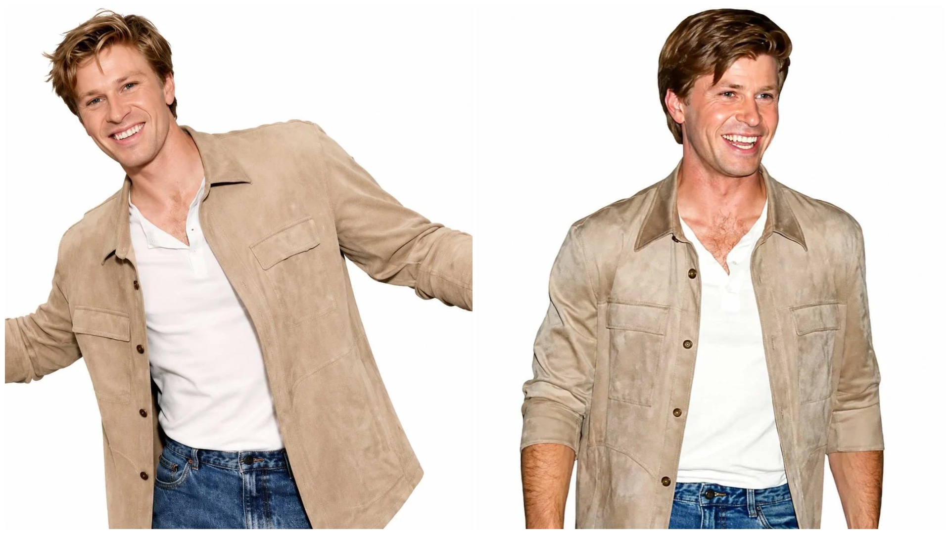 New York City 2026 Robert Irwin Suede Jacket America Suits