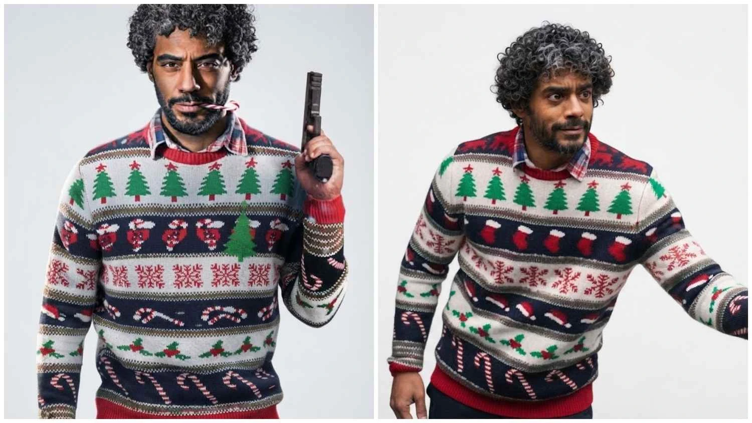 Nick Sagar The Holiday Hitman 2026 Christmas Sweater