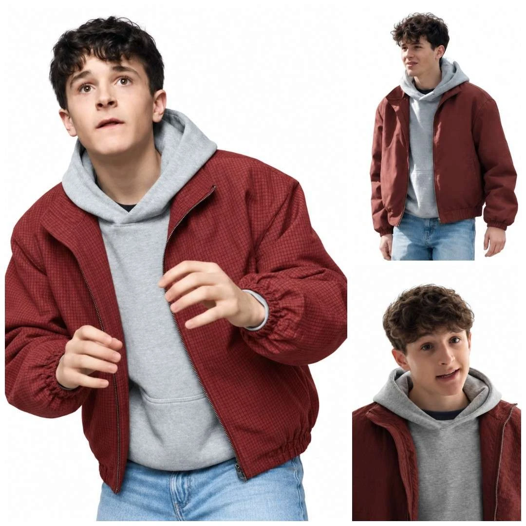 Otto Farrant Ghosts The Possession of Button House Burgundy Jacket