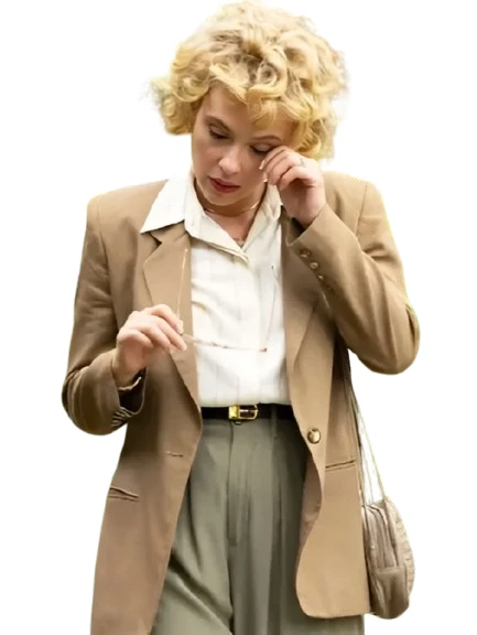 Paper Tiger Scarlett Johansson Brown Blazer Paper Tiger Scarlett Johansson Brown Blazer