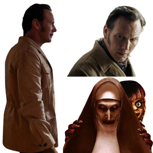 Patrick Wilson Ed Warren jacket