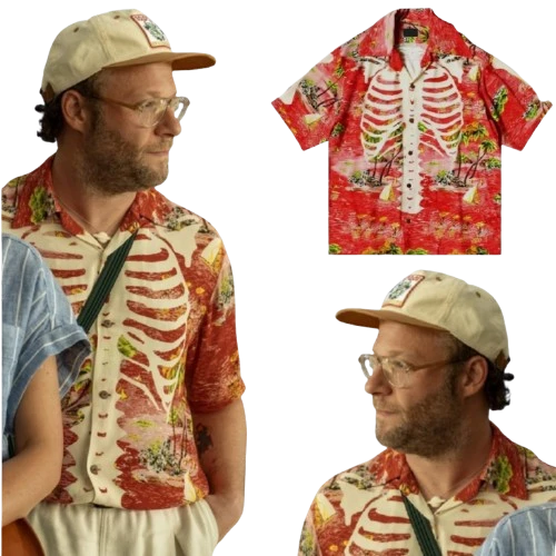 Seth Rogen Platonic Will Red Shirt