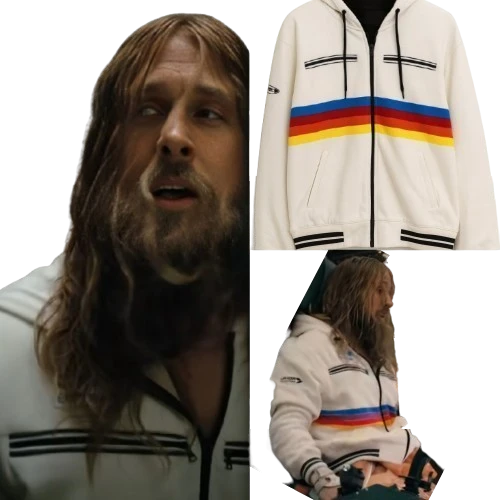 Ryan Gosling Striped Jacket