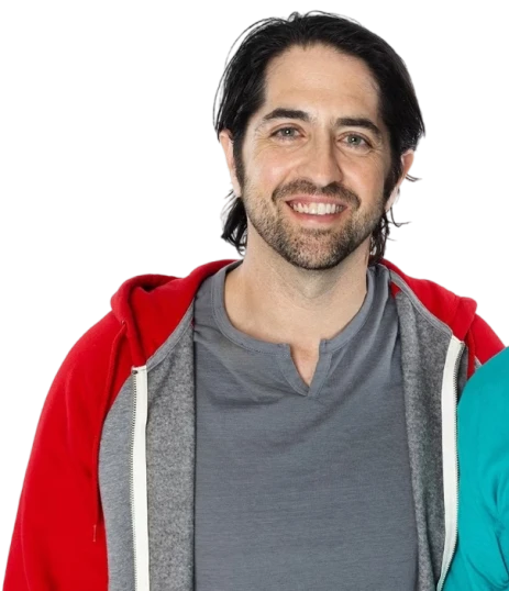 Adam Saunders Red Hoodie